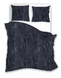 posciel-satynowa-200x220-milagro-verde-016-ciemnoszara-liscie