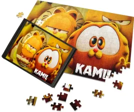 personalizowane-puzzle-garfield-kot-rudy-wybierz-wzor-i-dodaj-imie