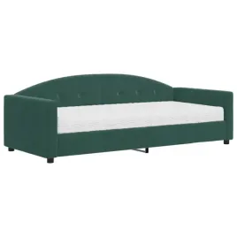 sofa-z-materacem-do-spania-ciemnozielona-90x200