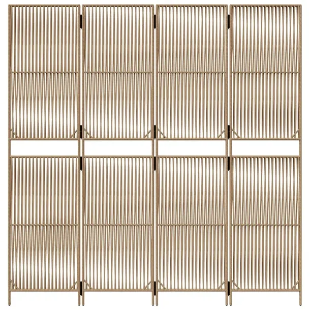 parawan-4-panelowy-bezowy-polirattan-wysokosc-parawanu-200-cm