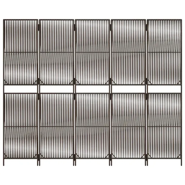 parawan-5-panelowy-brazowy-polirattan-wysokosc-parawanu-200-cm
