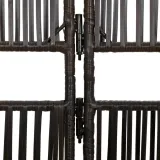 parawan-5-panelowy-brazowy-polirattan-kod-producenta-365381