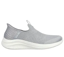 buty-damskie-skechers-slip-ins-ultra-flex-3-0-smooth-step-jasny-szary-