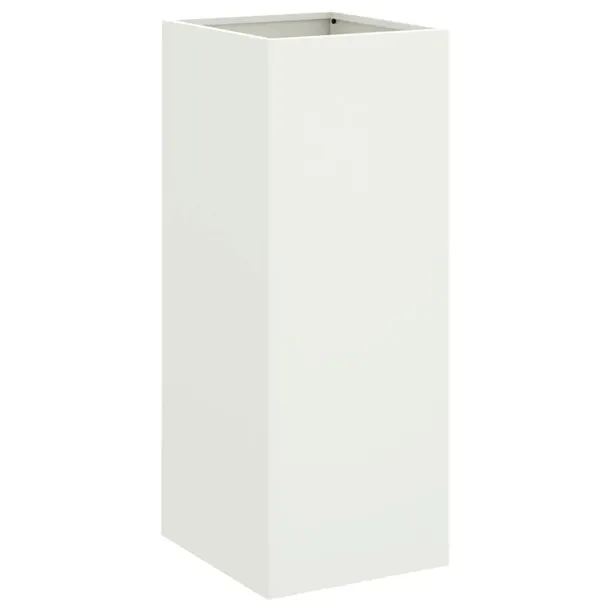 donica-biala-32x29x75-cm-stal-marka-vidaxl