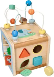 drewniana-kostka-aktywnosci-montessori-petla-kola-zebate-przeplatanka-lelin