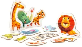 puzzle-zwierzeta-afrykanskie-8-zwierzatek-safari