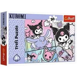 puzzle-30-zabawy-z-kuromi-hello-kitty-trefl