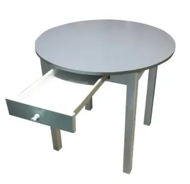 stol-okragly-70-cm-szuflada-bialy-szary