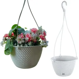 doniczka-wiszaca-27cm-biala-plecionka-wyglad-rattanu