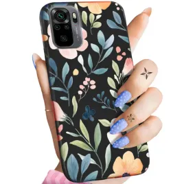 etui-matowe-do-xiaomi-redmi-note-10-10s-wzory-kwiaty-wiosna-slonce-case