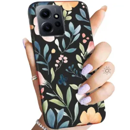etui-matowe-do-xiaomi-redmi-note-12-wzory-kwiaty-wiosna-slonce-obudowa-case