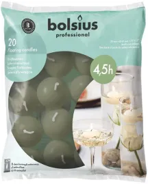 swieca-plywajaca-bolsius-45h-3cm-20szt-zielona-oliwka