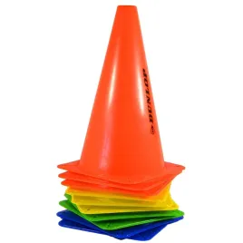pacholek-treningowy-pilkarski-dunlop-stozek-sportowy-23-cm-zestaw-10-szt