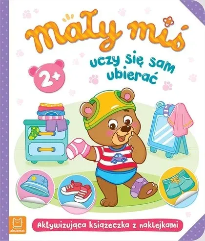maly-mis-uczy-sie-sam-ubierac