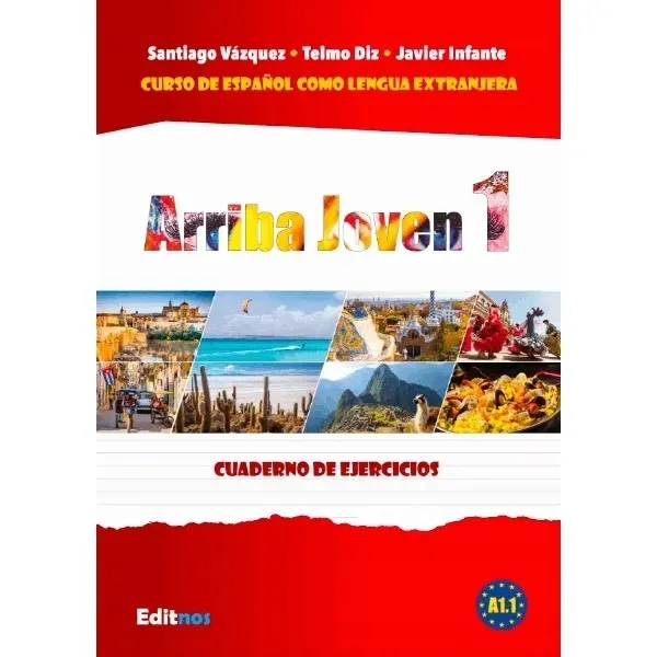 Arriba Joven 1 Karty pracy, ćwiczenia Editnos