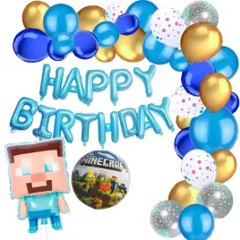 zestaw-balonow-balony-na-urodziny-dekoracje-dekoracja-niebieski-minecraft