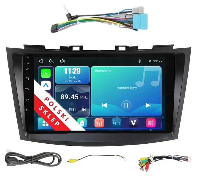 radio-2din-nawigacja-linux-suzuki-swift-v-5-apple-carplay-android-auto