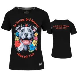 pitbull-west-coast-damska-koszulka-t-shirt-happy-pit-2-czarna-black-s