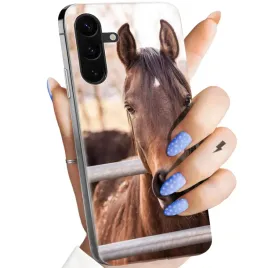 etui-do-samsung-galaxy-a26-5g-wzory-konie-kuce-pegazy-obudowa-pokrowiec