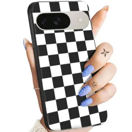 etui-matowe-do-google-pixel-9-9-pro-wzory-bialy-czarny-czarno-bialy-case