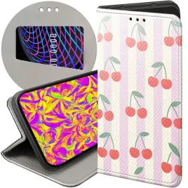 etui-z-klapka-do-xiaomi-redmi-note-14-5g-wzory-wisnie-wisnia-owoce-futeral