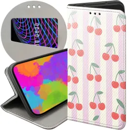 etui-z-klapka-do-tecno-spark-10-pro-wzory-wisnie-wisnia-owoce-futeral