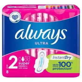 always-ultra-podpaski-ze-skrzydelkami-super-8-szt