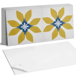 paczka-samoprzylepnych-kafelkow-pcv-kwiatowy-wzor-z-liscmi-10-szt-40x20-cm