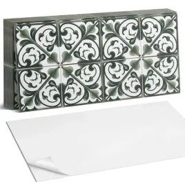 paczka-kafelkow-winylowych-pcv-wzor-roslinny-z-ornamentami-10-szt-40x20-cm