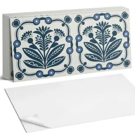 komplet-kafelkow-samoprzylepnych-kwiatowy-wzor-z-liscmi-10-szt-40x20-cm
