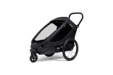 hamax-przyczepka-rowerowa-outback-next-black-stan-nowy