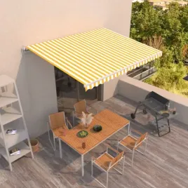 vidaxl-recznie-zwijana-markiza-450x350-cm-zolto-biala