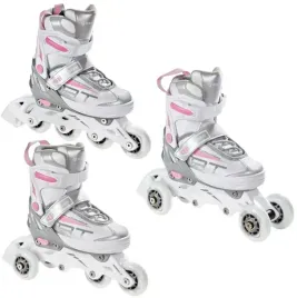 rolki-wrotki-regulowane-3w1-raven-profession-white-pink-38-42