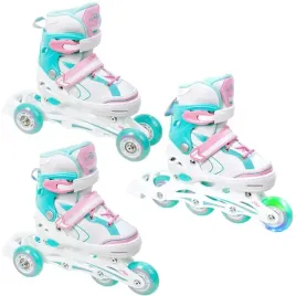 rolki-wrotki-3w1-regulowane-raven-lia-mint-34-37-kolko-led