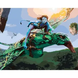 malowanie-po-numerach-obrazy-do-malowania-neytiri-i-seze-avatar-50x40-cm