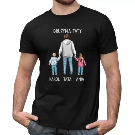 druzyna-taty-personalizowana-koszulka-dla-taty-wyjatkowy-prezent-dzien-ojca