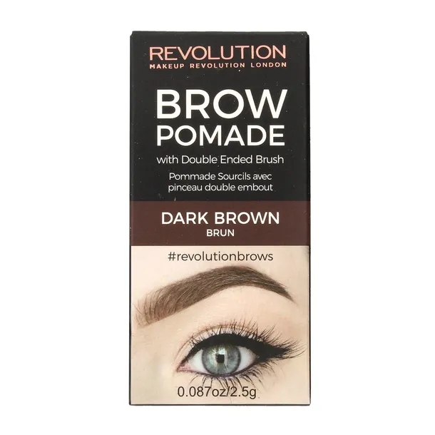 makeup-revolution-brow-pomade-pomada-do-brwi-dark-brown-kolor-brazowy