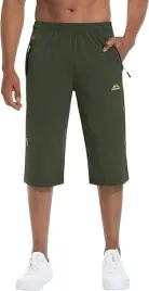spodenki-3-4-szybkoschnace-meskie-trekking-magcomsen-zielone-nieuzywane-qv