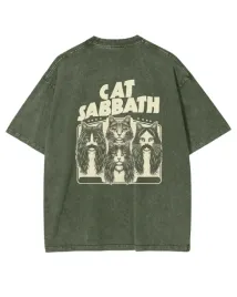 damska-koszulka-oversize-efekt-sprania-cat-sabbath-parodia-khaki-l