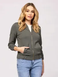 heavy-tools-damska-dresowa-wygodna-bluza-rozpinana-ninellas25-oliwkowa-xs