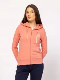 heavy-tools-damska-bluza-dresowa-z-kapturem-rozpinana-solida-morelowa-xs