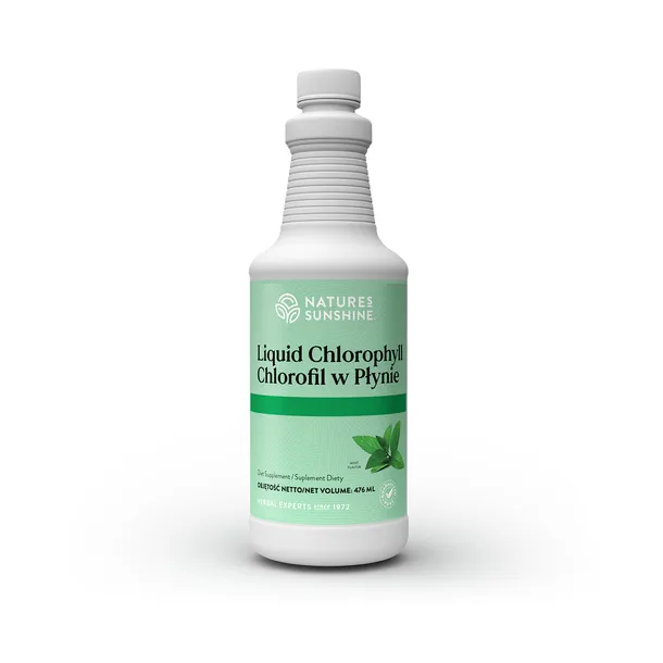 Nature's Sunshine Chlorofil w Płynie na wsparcie odporności i oczyszczania
