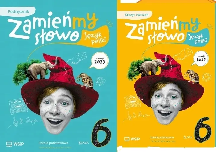 ZESTAW Zamieńmy słowo 6 Język polski WSIP Podręcznik + Ćwiczenie