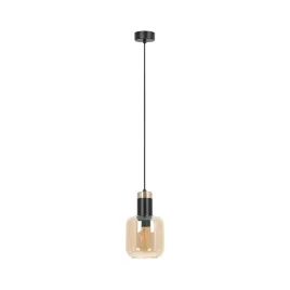 lampa-wiszaca-doka-k-5265-czarny-zloty-bursztynowy-klasyczna-stylowa