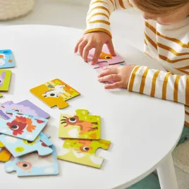 janod-pierwsze-puzzle-do-pary-zwierzeta-i-ich-dzieci-24-elementy-2