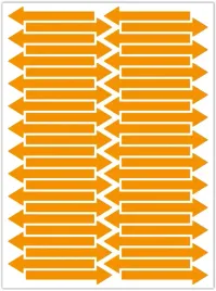 naklejki-strzalki-92x20mm-48-szt-pomaranczowe
