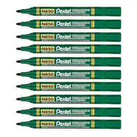 marker-permanentny-n850-zielony-10-szt