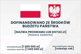dofinansowanie-ze-srodkow-budzetu-panstwa-tabliczka-90x60cm
