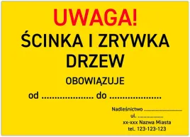 uwaga-scinka-i-zrywka-drzew-tabliczka-personalizowana-35x25cm