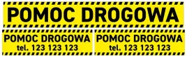 pomoc-drogowa-naklejki-foliowe-na-auto-na-lawete-1x-100x14cm-2x-50x14cm